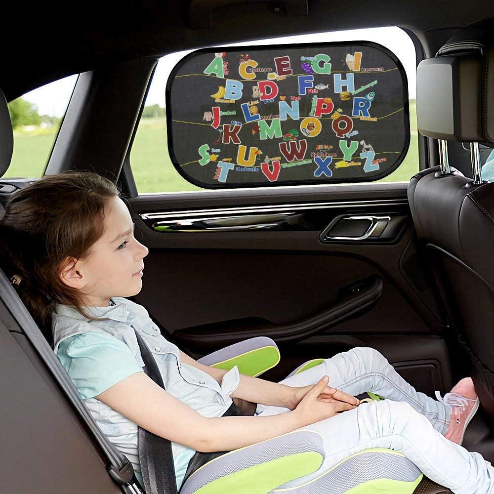 iZoeL Auto Sonnenschutz Baby mit Saugnapf Sonnenblende Kinder Autofenster Seitenscheibe Sonnenschutzfolie