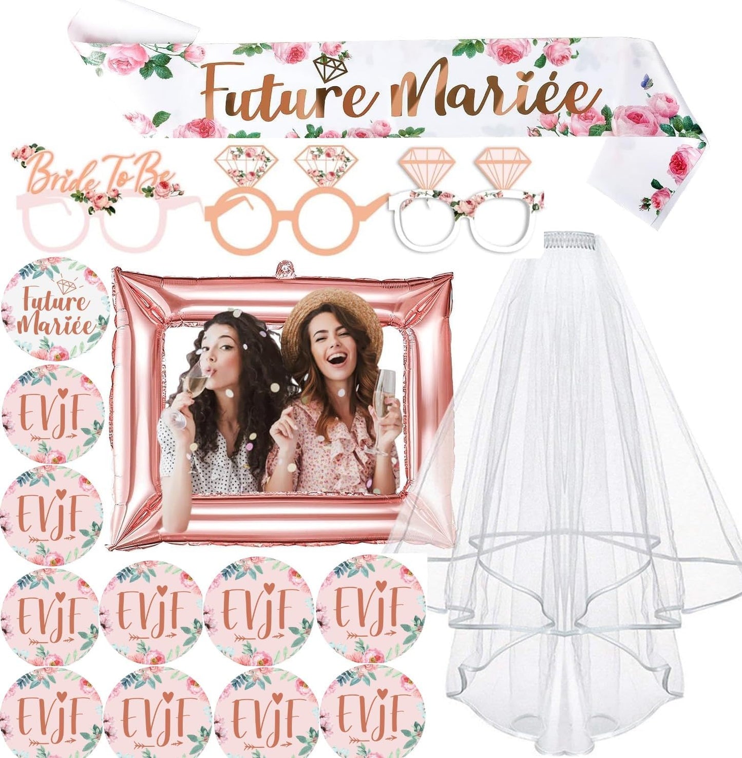 iZoeL Bride to be Deko fa
