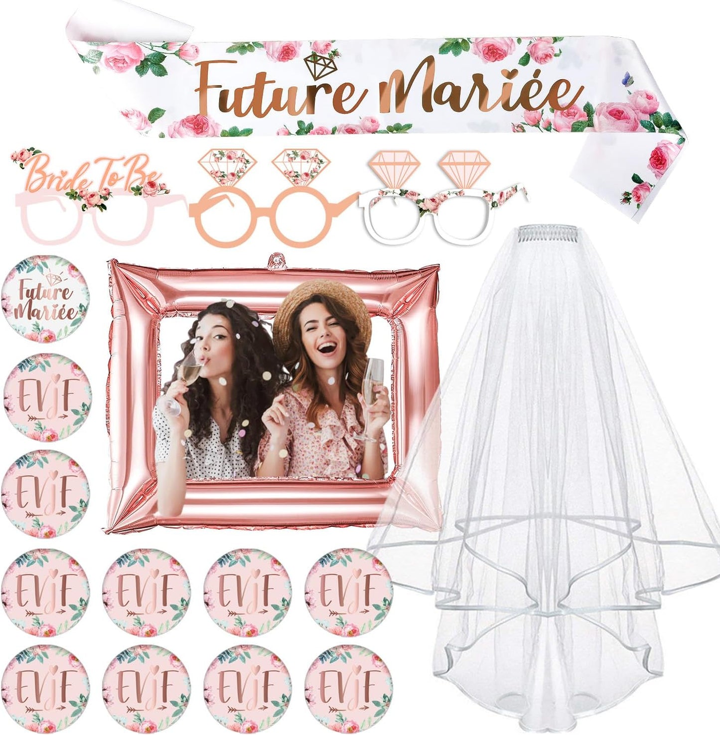 iZoeL Bride to be Deko fa