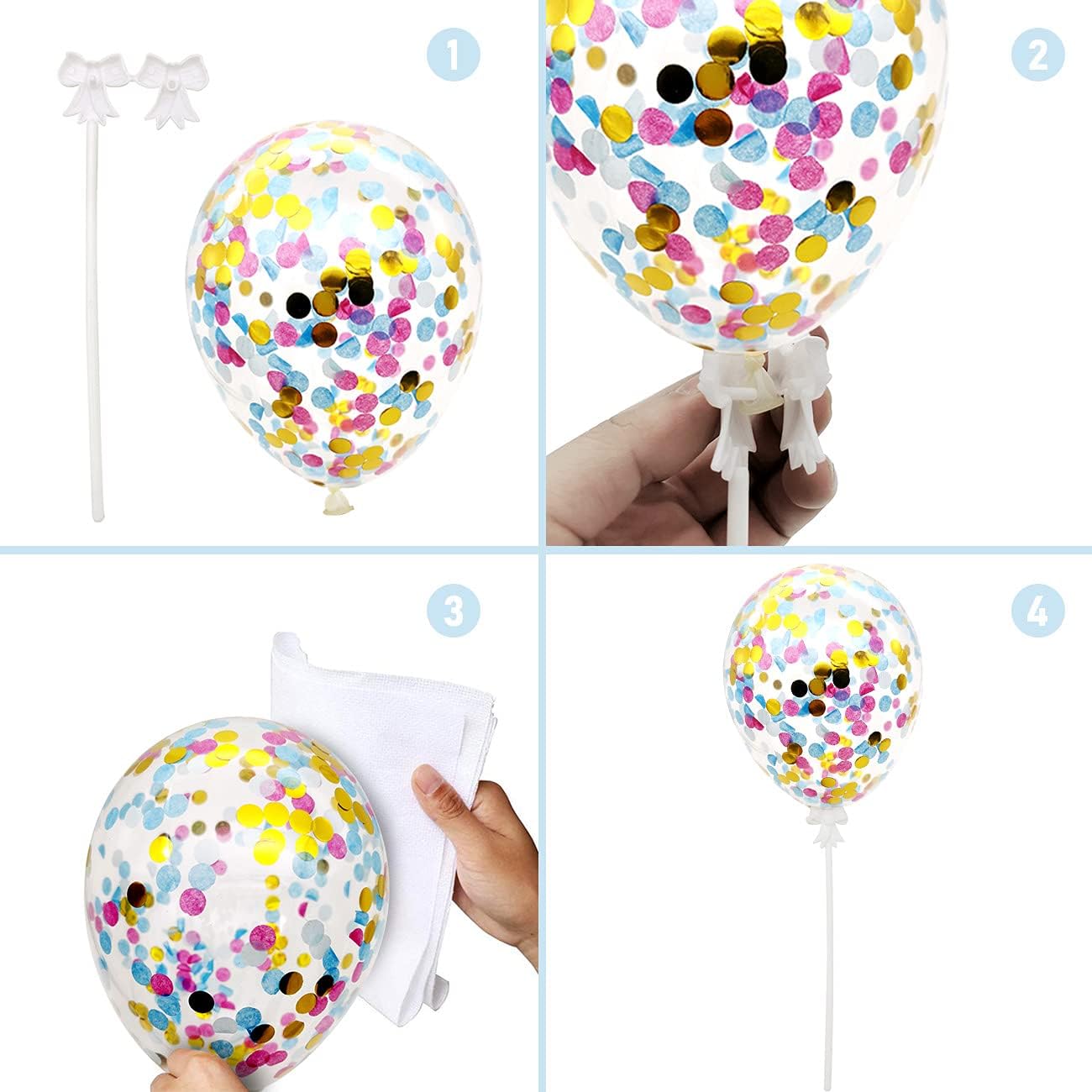 iZoeL Tortendeko Einschulung Schulanfang Kuchen Deko Endlich Schulkind Cake Topper Regenbogen Konfetti Ballon ABC 123 Tortenaufsätze für Mädchen Junge