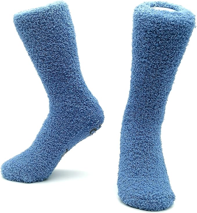 iZoeL Flauschsocken damen Lustige Socken wenn du das lesen kannst bring mir Schokolade Kaffee Witzige Kuschelsocken Cupcake Socken