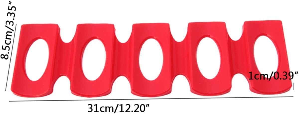 iZoeL Bottle Stacker Fridge Wine Rack Beer Can Holder Organiser, hold maximum 15 Bottles, perfect for Bar Cabinet BBQ Party Pack of 2
