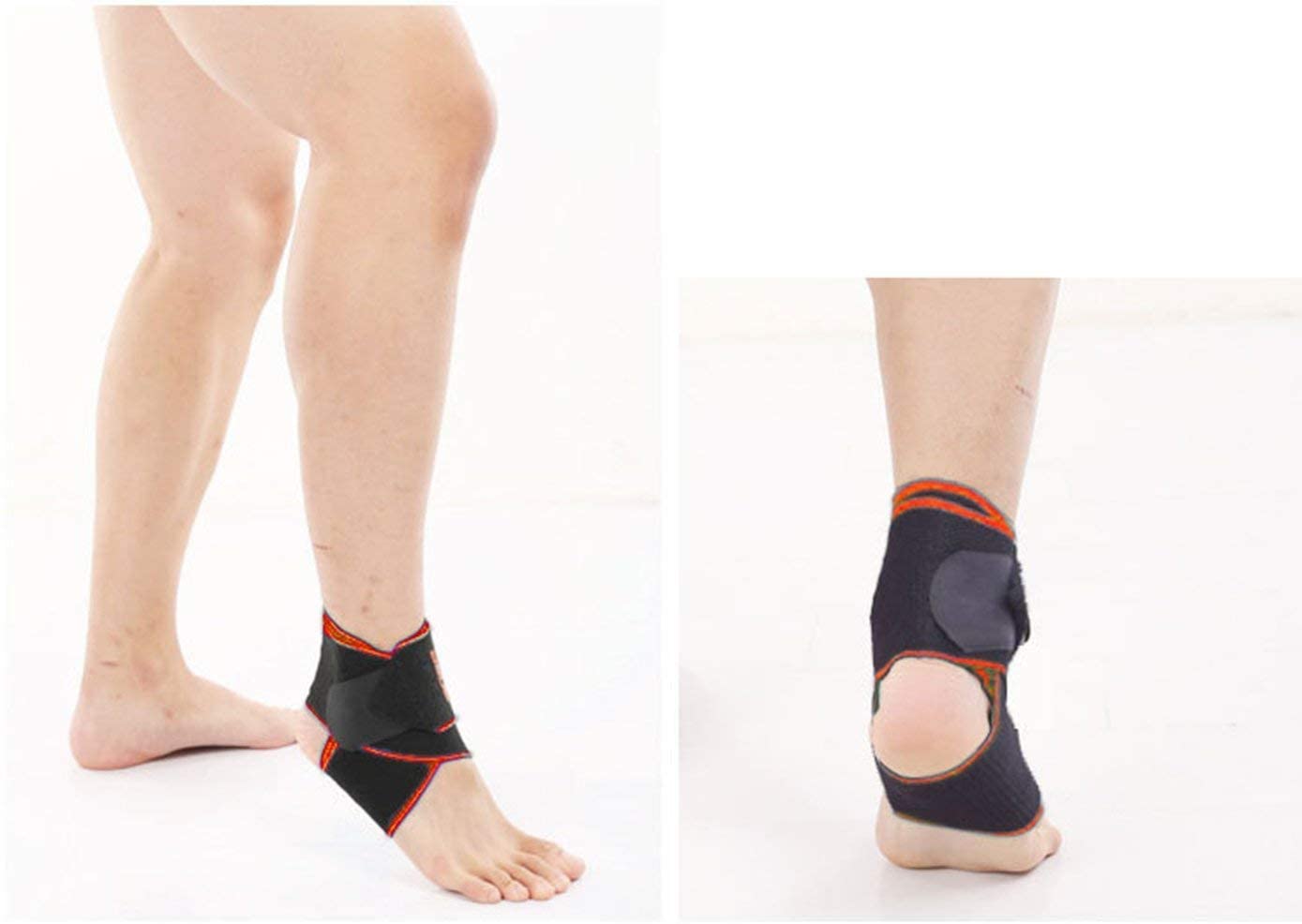 iZoeL Ankle Support Brace Foot Ankle Protect Adjustable for Sports Football