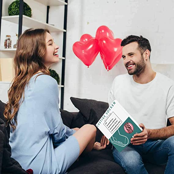 Schokolade Socken Wenn Du Das Lesen Kannst Bring Mir Socken mit Geschenk Verpackung für Frauen Mädchen Freundin Weihnachten Geburtstag Adventskalender