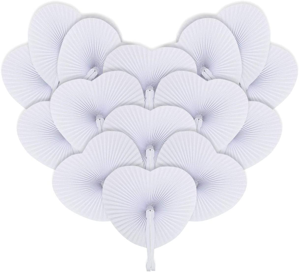 iZoeL 60pcs Hand Fan Folding
