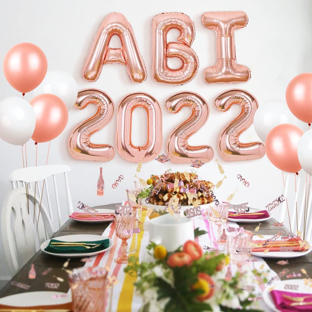 iZoeL Rose Gold ABI 2022 Balloon