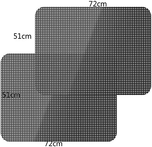 iZoeL Car Window Shades Baby, Car Sun Shade Kids, Car Side Window Sunshades Pets, Side Rear Sunshades Film Static Window Film, Privacy Sunshade, Provide Privacy and Shade-72cm*51cm