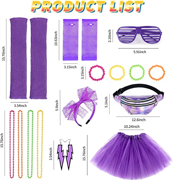 iZoeL 80 Rock Set - Purple