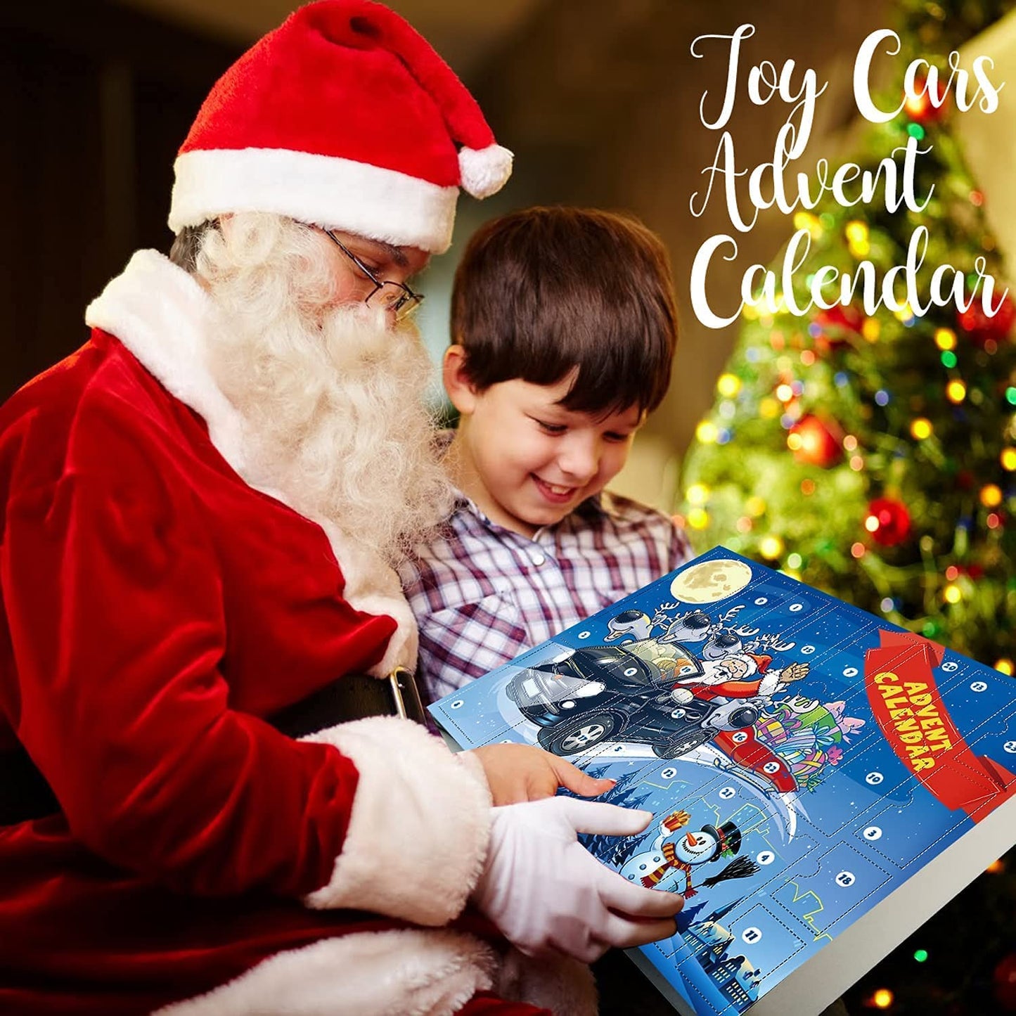 iZoeL Alloy Cars Advent Calendar for Kids Boys 2021, Launcher with 24 Construction Truck Fire Car Military Vehicles Helicopter, 24 Countdown Days for Son Grandson Girls