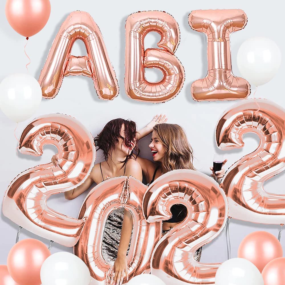 iZoeL Rose Gold ABI 2022 Balloon