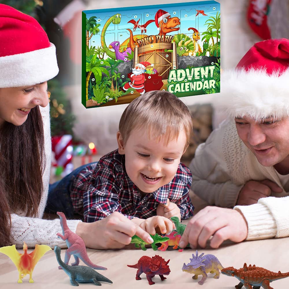 iZoeL Advent Calendar Dinosaur for Boys Kids 2021 Map (Paper)