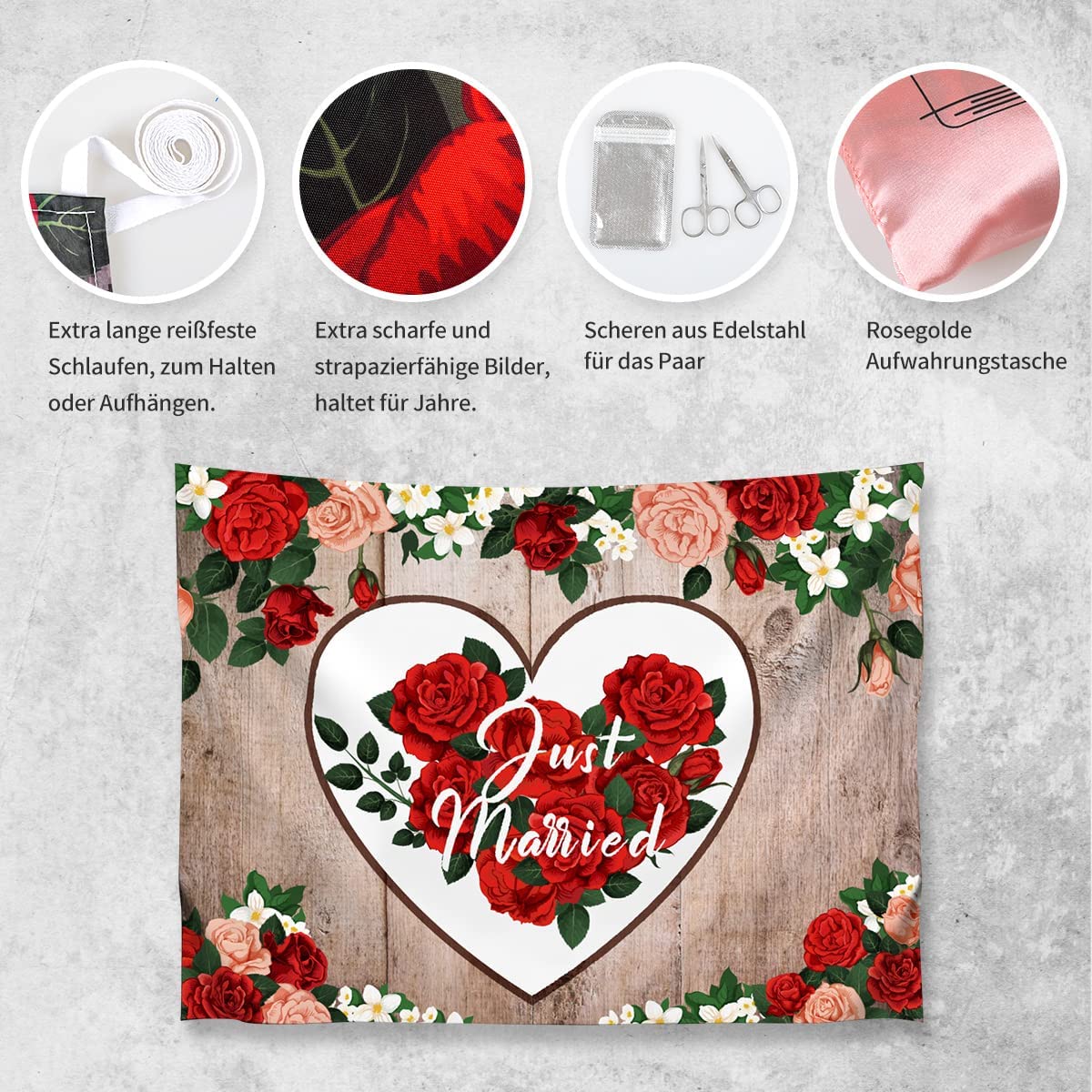 iZoeL Wedding Curtain