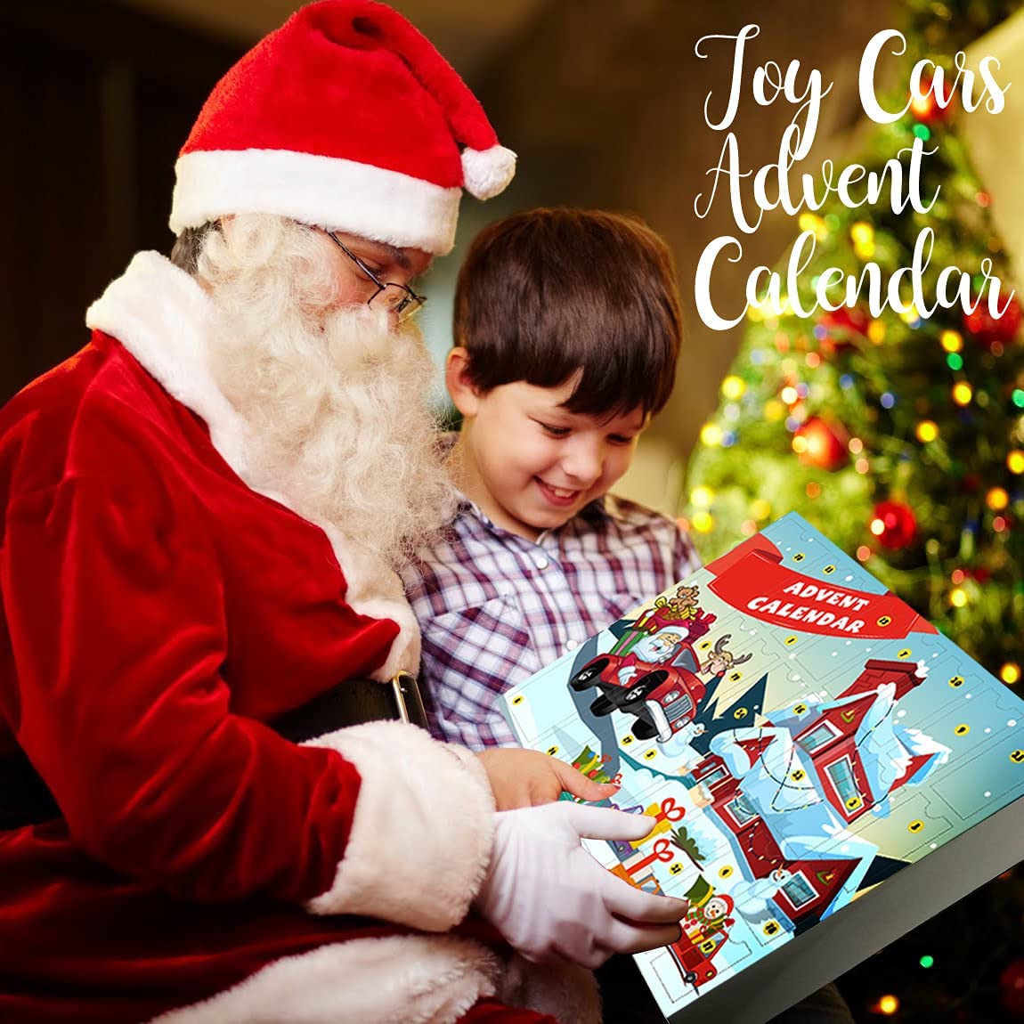 iZoeL Cars Advent Calendar Boy Kids 2021, 24 Pull Back Vehicles as Construction Vehicles School Cars Crane with Game Map for Son Grandson - 24 Christmas Countdown Days to Holiday, Xmas Surprise Gift