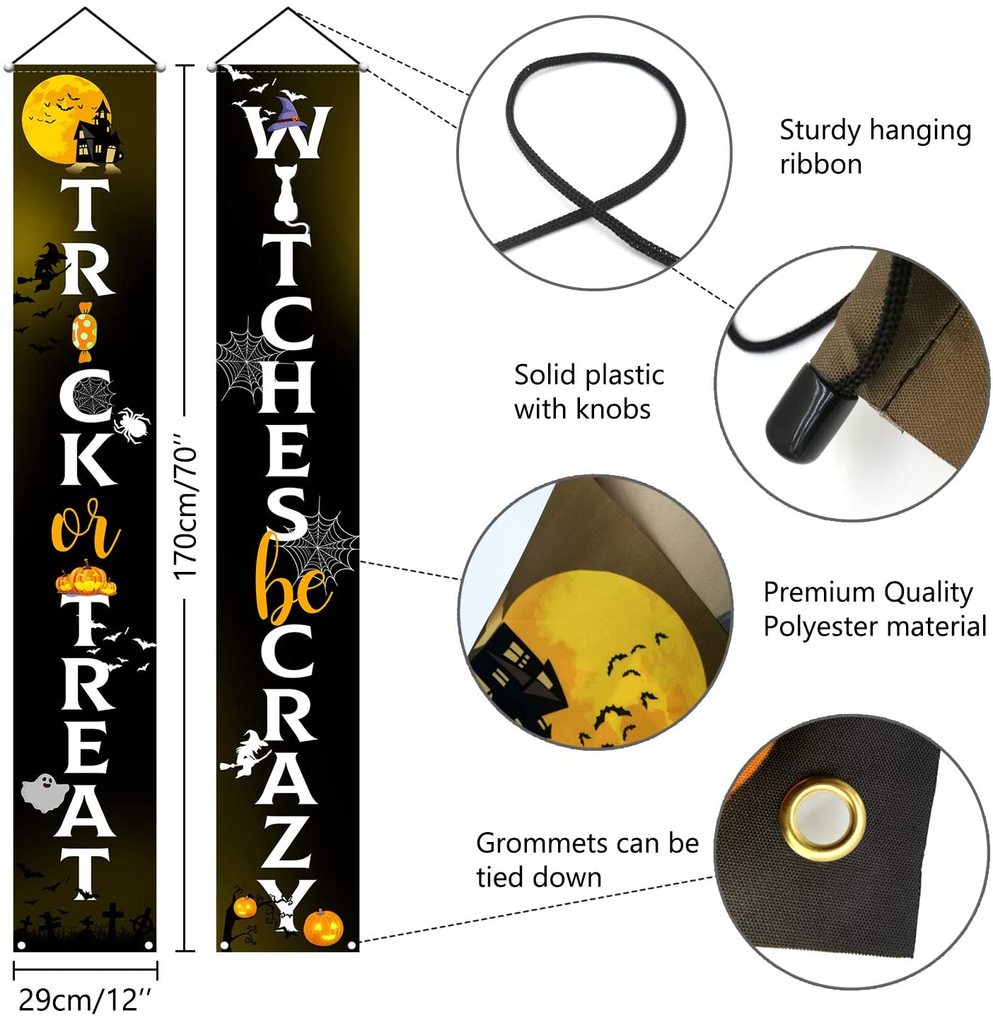 Roll over image to zoom in iZoeL Halloween Trick or Treat 5pcs