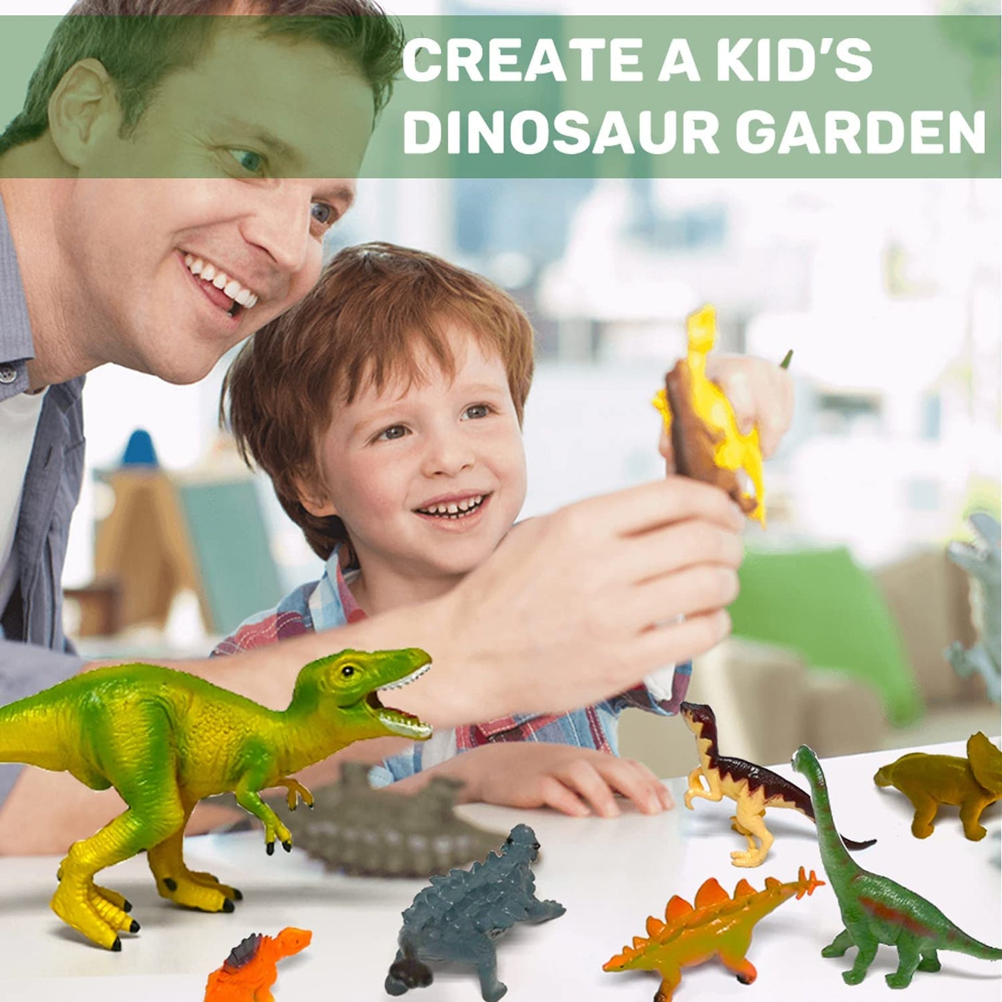 iZoeL Dinosaur Advent Calendar 2021 Boys Kids Christmas, 24 Dinosaurs Figures Playset with Game Map Countdown Days to Christmas Xmas Holiday Surprise Gift for Girls Teens