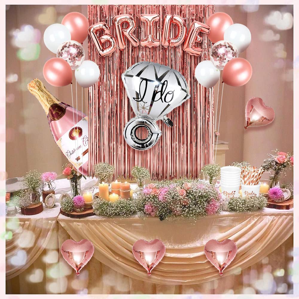 iZoeL Bride Party Decoration,Cup,Straw