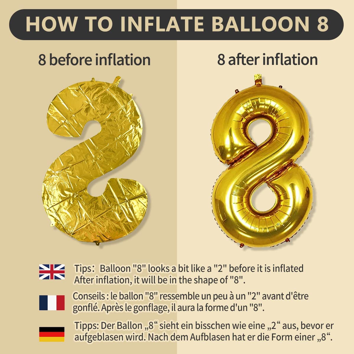 iZoeL 18th Black Gold Birthday Party Decoration, Happy Birthday Banner, Helium Number Balloon 18 XXL, 2 Gold Fringe Curtain, Latex Confetti Balloon, Table Confetti for Man Girl Women Anniversary