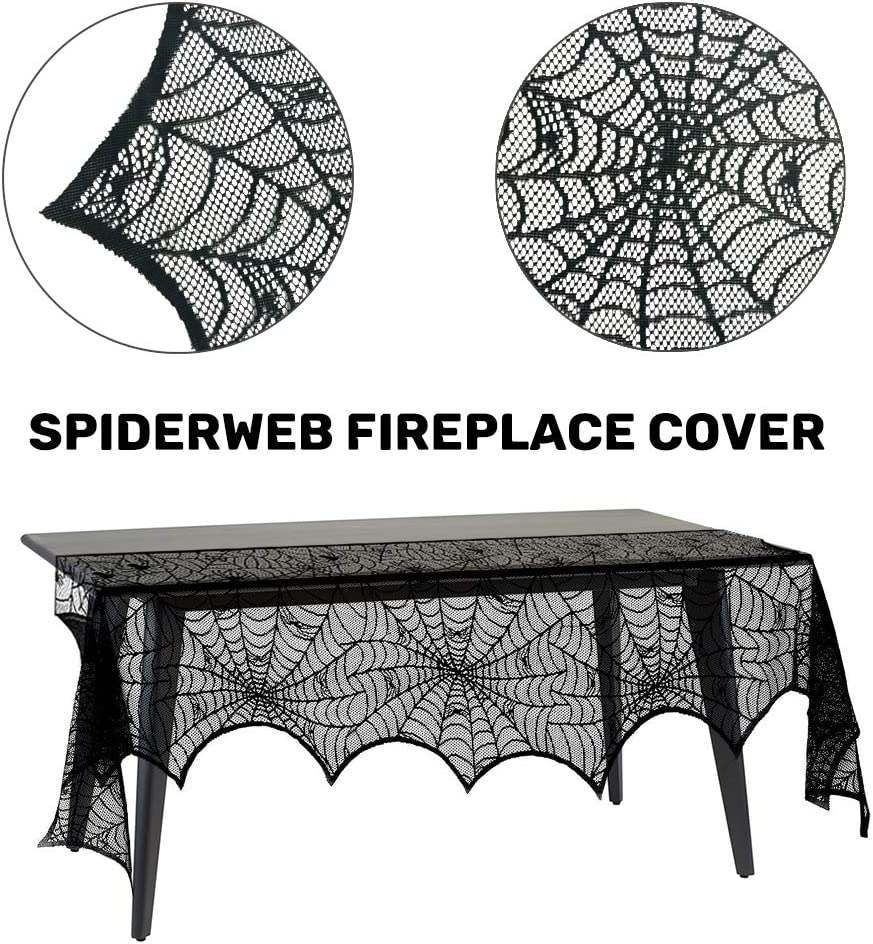 iZoeL Halloween 200cm Giant Spider 75cm Middle Spiders, 40g Spider Cobweb, 30pcs Plastic Spiders, Creepy Fake Spiders Prop Party Supplies for Outdoor Indoor Yard Home Party Decorations (White)