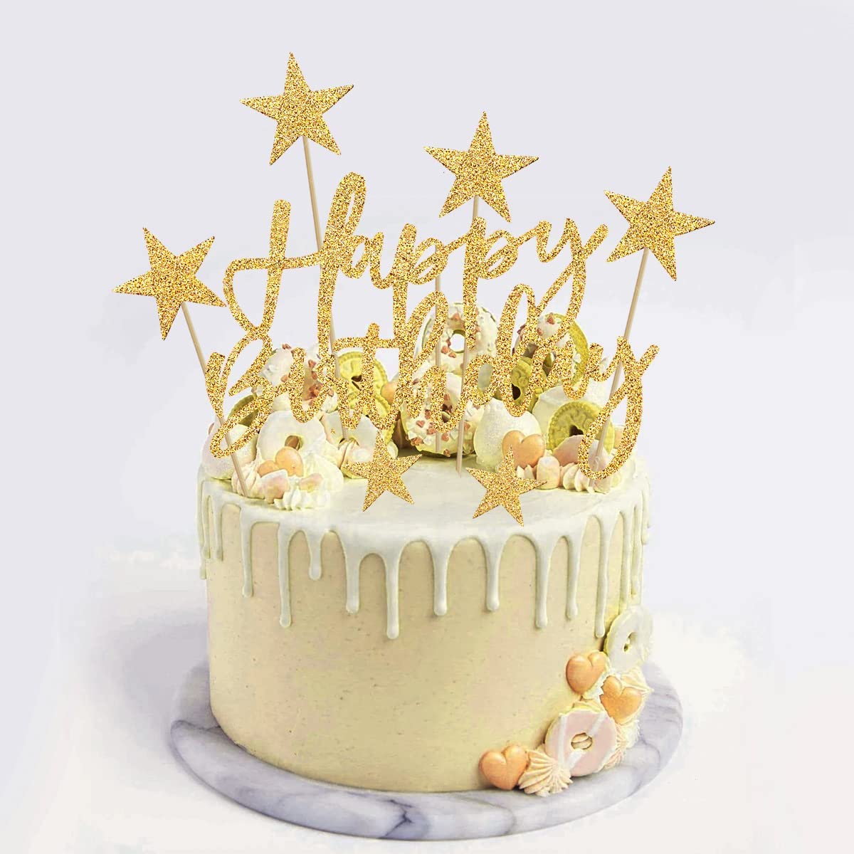 iZoeL 13th Black Gold Birthday Party Decorations - small