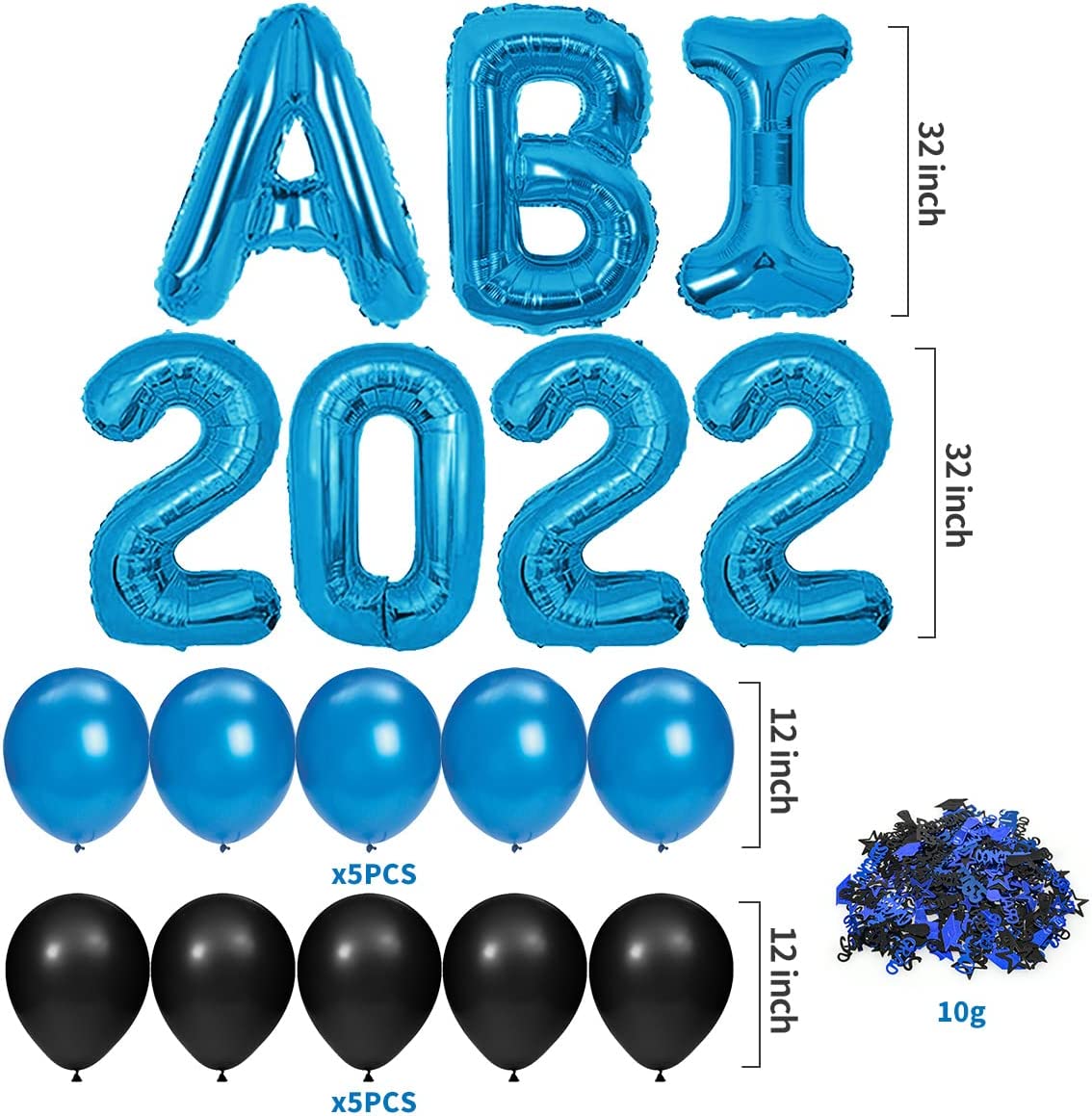 iZoeL Blue ABI 2022 Balloon