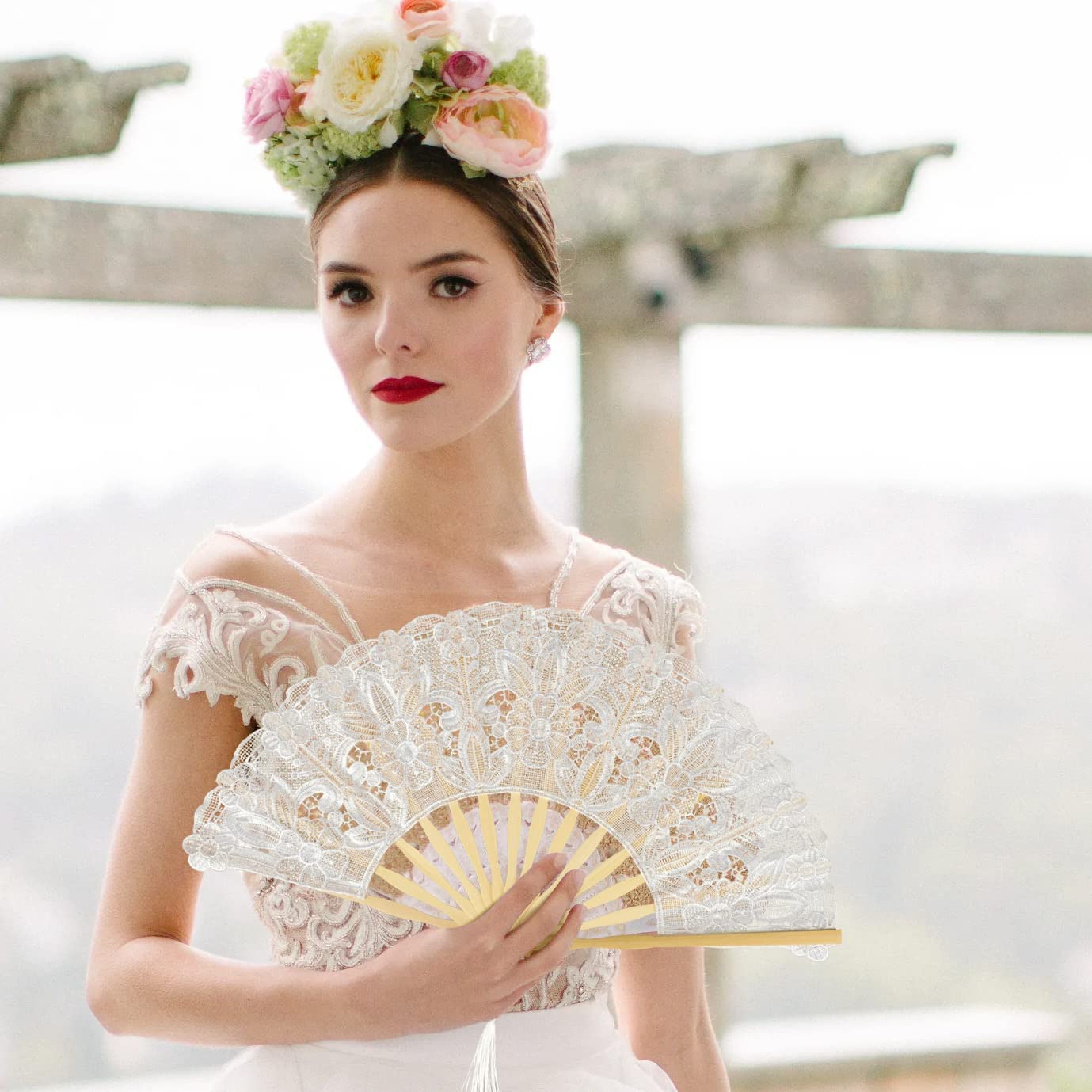 iZoeL Wedding fans-530-xiao