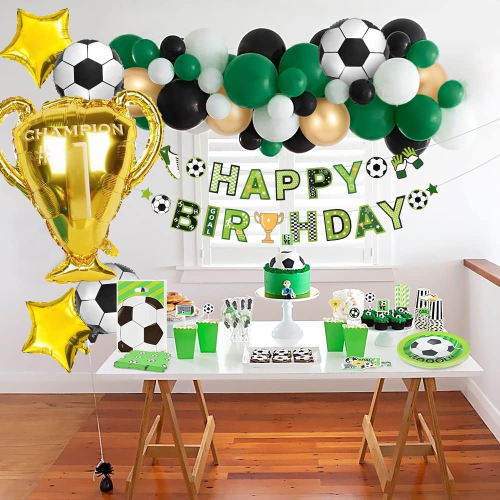 iZoeL Football Balloon Party Cutlery Set