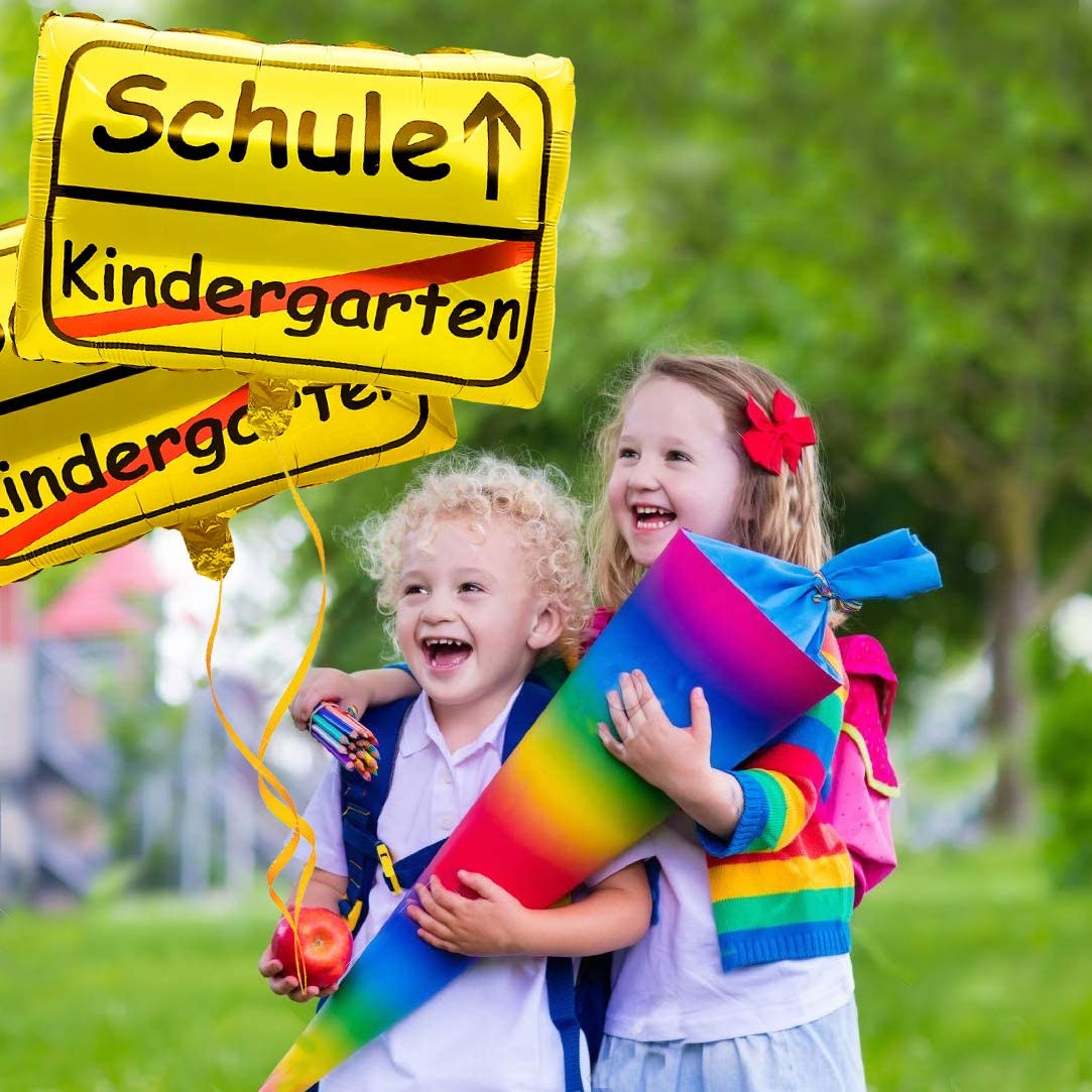iZoeL Schulanfang Schuleinführung Foil Balloons