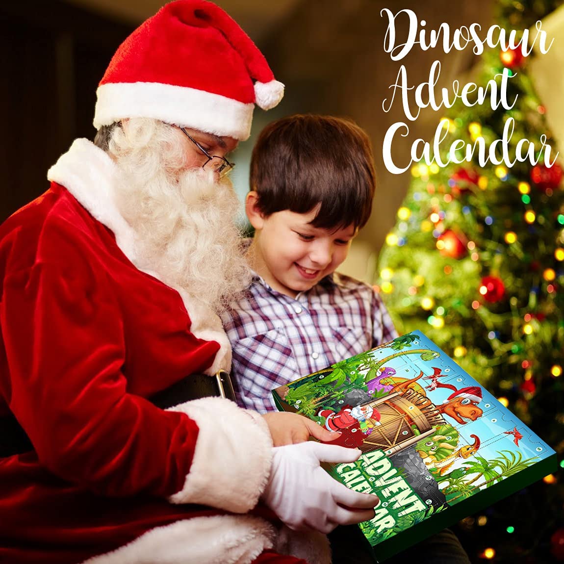 iZoeL Advent Calendar Dinosaur for Boys Kids 2021 Map (Paper)