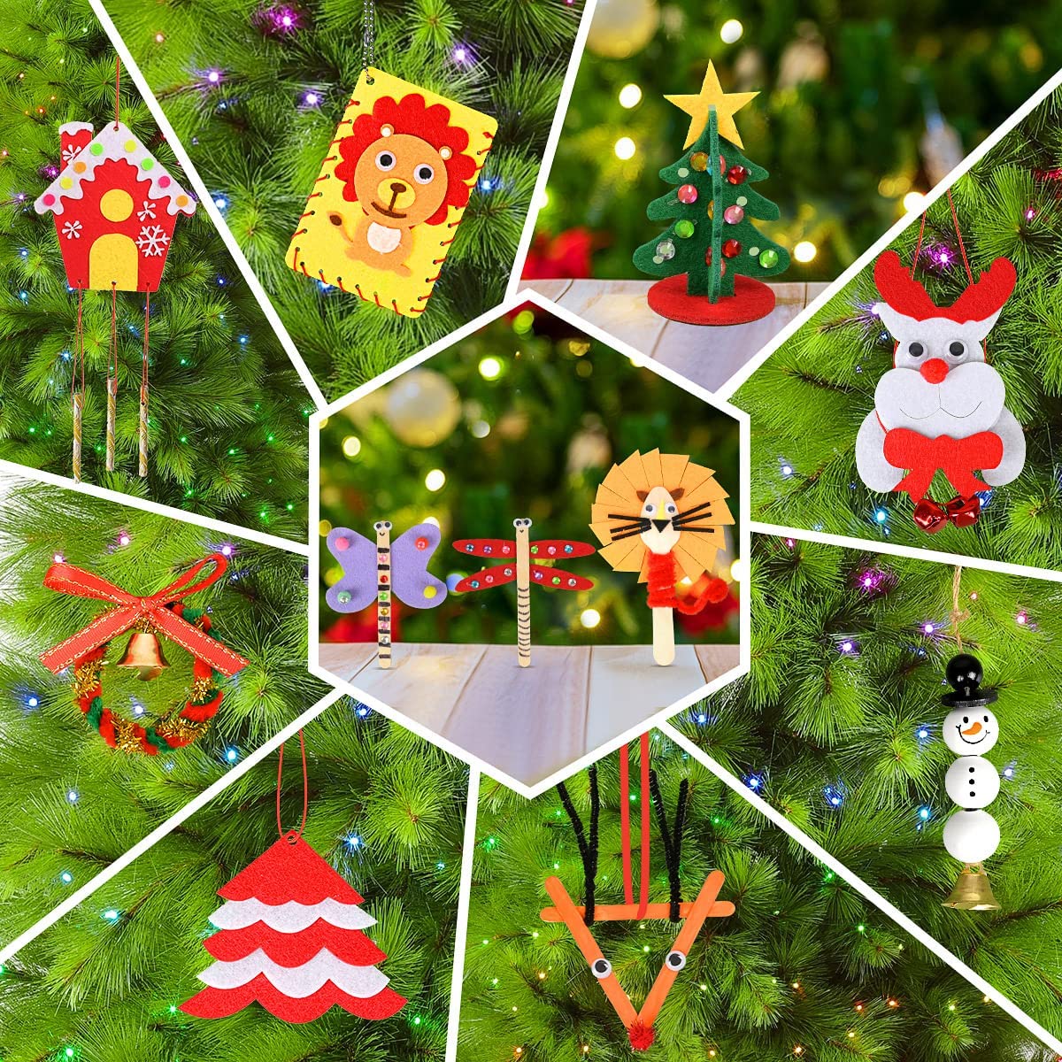 iZoeL Art Craft Advent Calendar 2022 Kids Age 5+, Advent Calendar Girls with 24 Craft Gifts - Christmas Countdown Advent Calendar Xmas Surprise Gift Christmas Crafts - Inclu Instruction Manual
