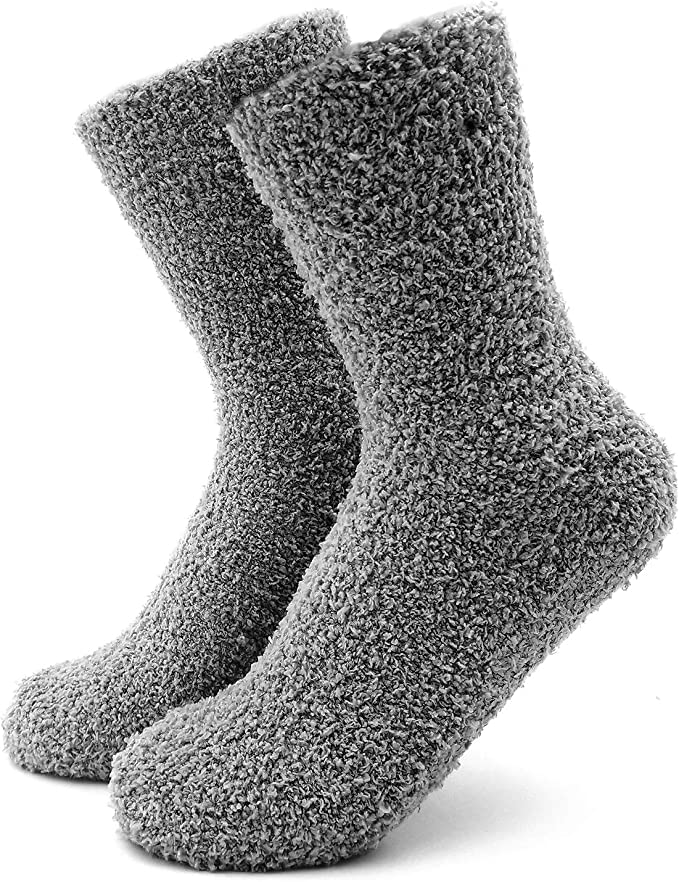 iZoeL Chocolate Socks Womens 4-7- If You Can Read This Bring Me Chocolate Socks- Cupcake Gift Packaging - Fluffy Socks Novelty Socks Funny Socks - Birthday Christmas Gift for Wife Mother