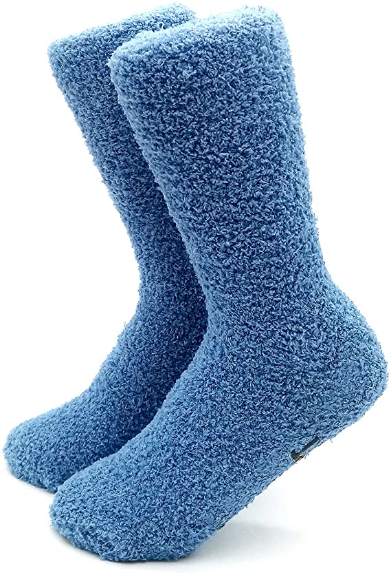 iZoeL Chocolate Blue Socks Gift Box