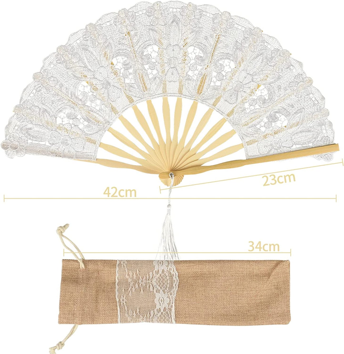iZoeL Wedding fans-530-xiao