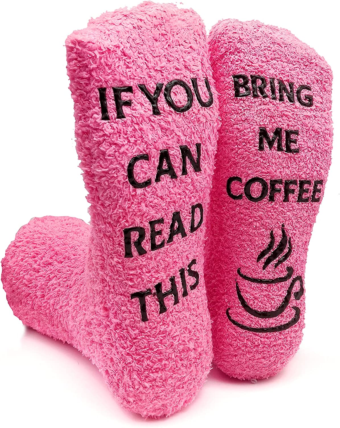iZoeL Bring Me Funny Fuzzy Socks for Women Wife Daughter Girlfriend 4-7