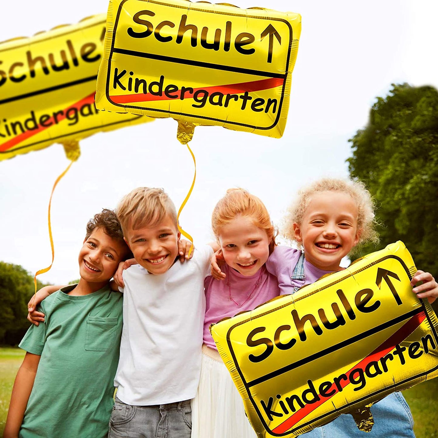iZoeL Schulanfang Schuleinführung Foil Balloons