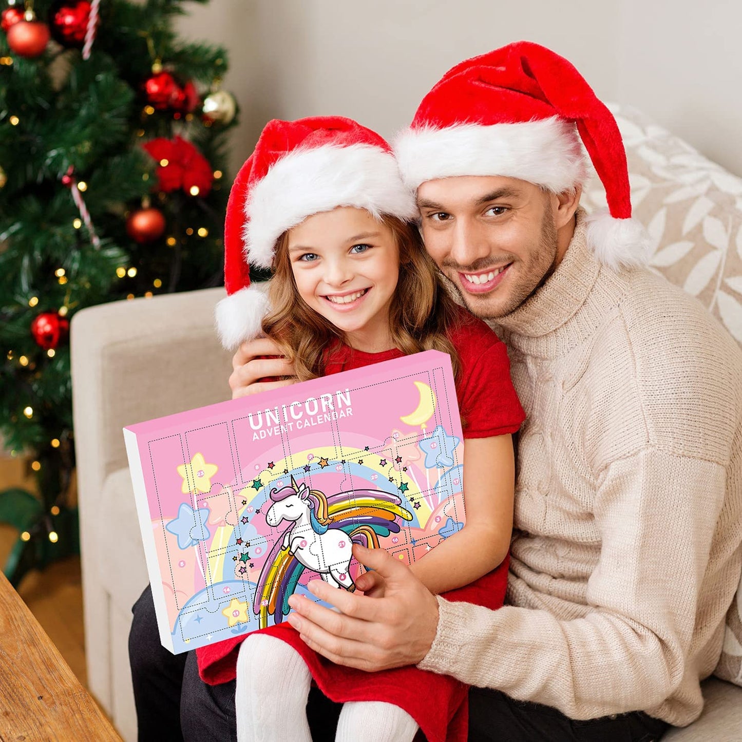 iZoeL Unicorn Advent Calendar 2021 Girls Christmas, 24 Days Novelty Gifts, Jewelry, Unicorn Accessories, Coin Purse, Countdown Days to Christmas Holiday, Xmas Surprise Gift for Girls Kids