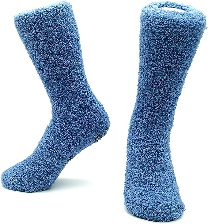 iZoeL Chocolate Blue Socks Gift Box