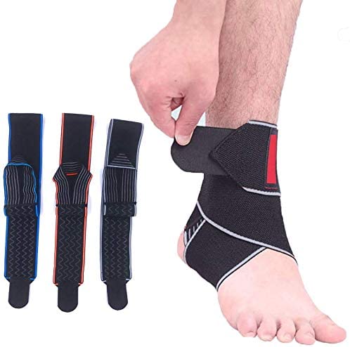 iZoeL Ankle Support Brace Foot Ankle Protect Adjustable for Sports Football