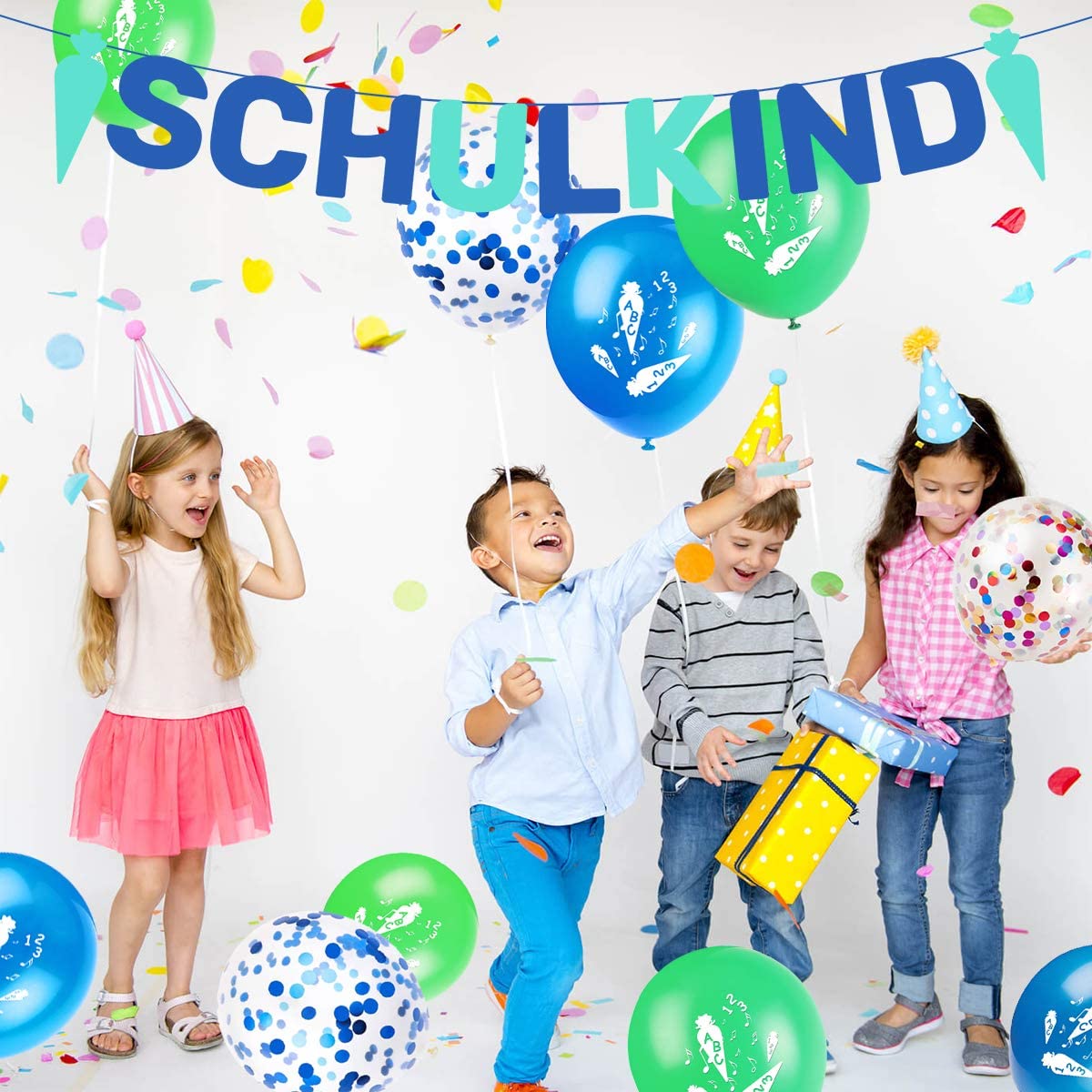 iZoeL Schuleinführung Schulanfang Einschulung Deko for girls