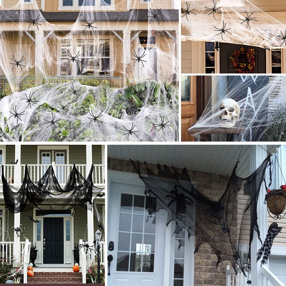 iZoeL Halloween Decorations Balloon, Halloween Fabric Cloth Flying Bat Hanging Swirl Halloween Banner Spooky Balloons, Halloween Decorations Outdoor Indoor Yard Haunted House