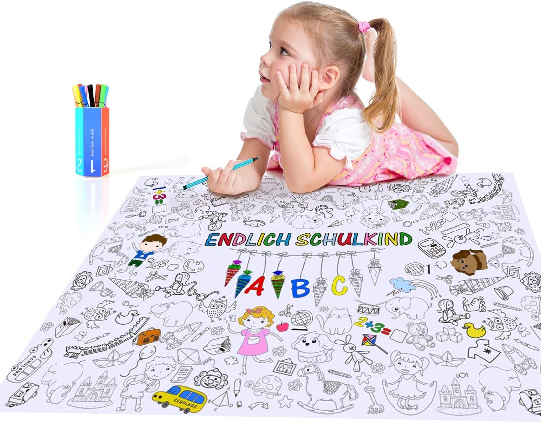 iZoeL Doodle Tablecloth