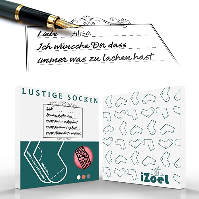 Wein Socken Wenn Du Das Lesen Kannst Bring Mir Socken mit Geschenk Verpackung für Frauen Mädchen Freundin Weihnachten Geburtstag Adventskalender