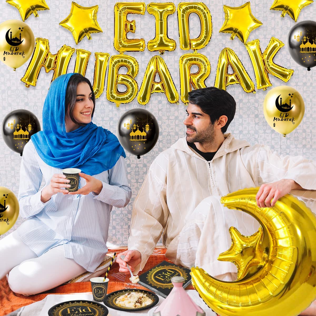 iZoeL EID Mubarak Tableware