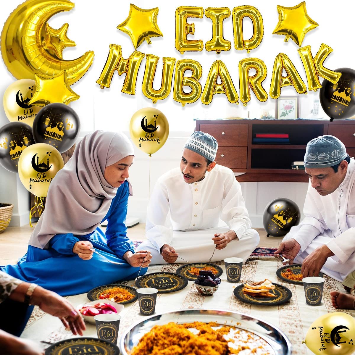 iZoeL EID Mubarak Tableware