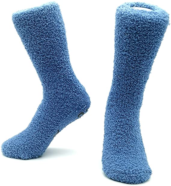 iZoeL Chocolate Blue Socks 2 – izoel-direct